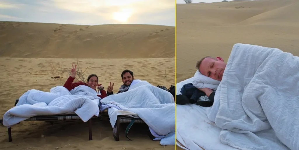 Sleep On The Sand Dunes (Thar Desert, Beyond Jaisalmer)