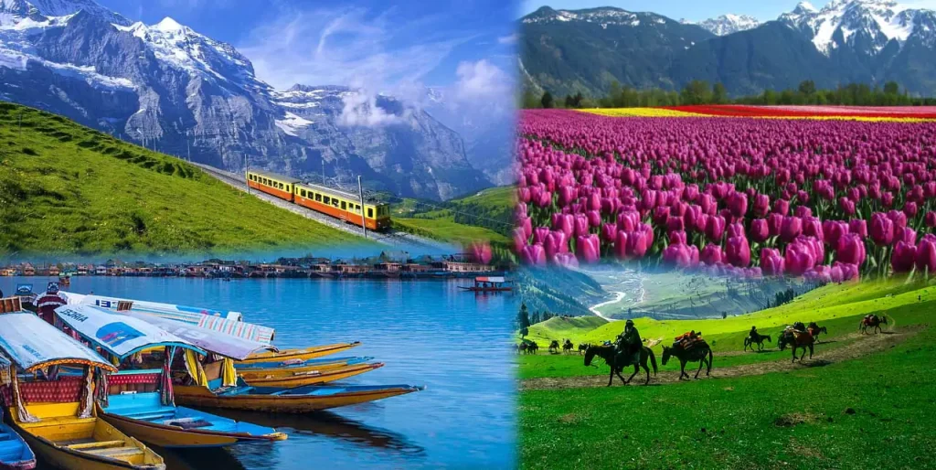 Kashmir tour package from Bangalore