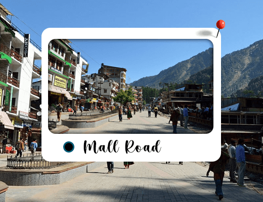 Mall Road Manali