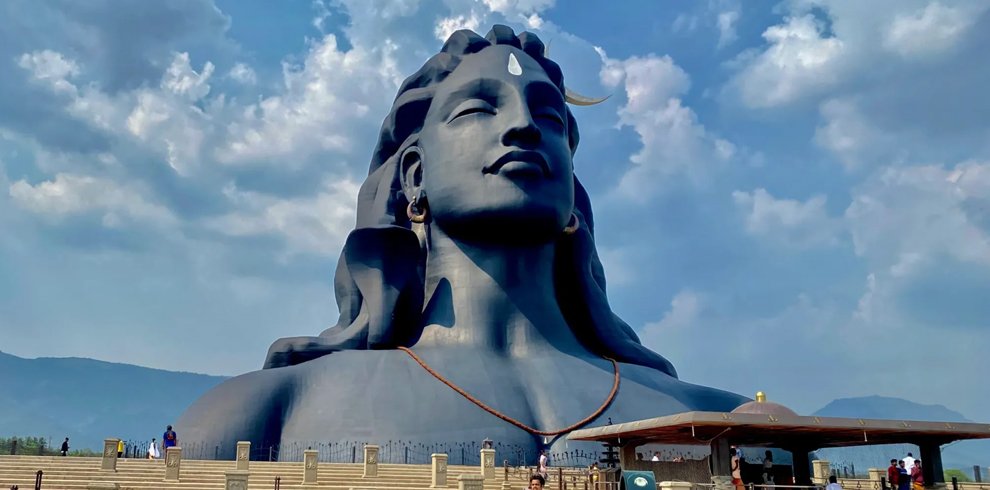 Adiyogi Shiva statue