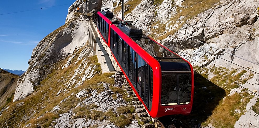 Cogwheel train ride