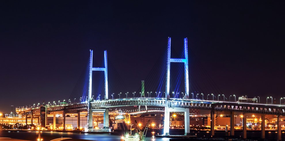 Yokohama Bay Bridge,