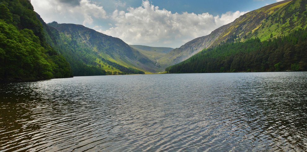 glacial valley of Glendalough