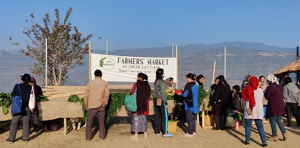 Local market of Nagaland